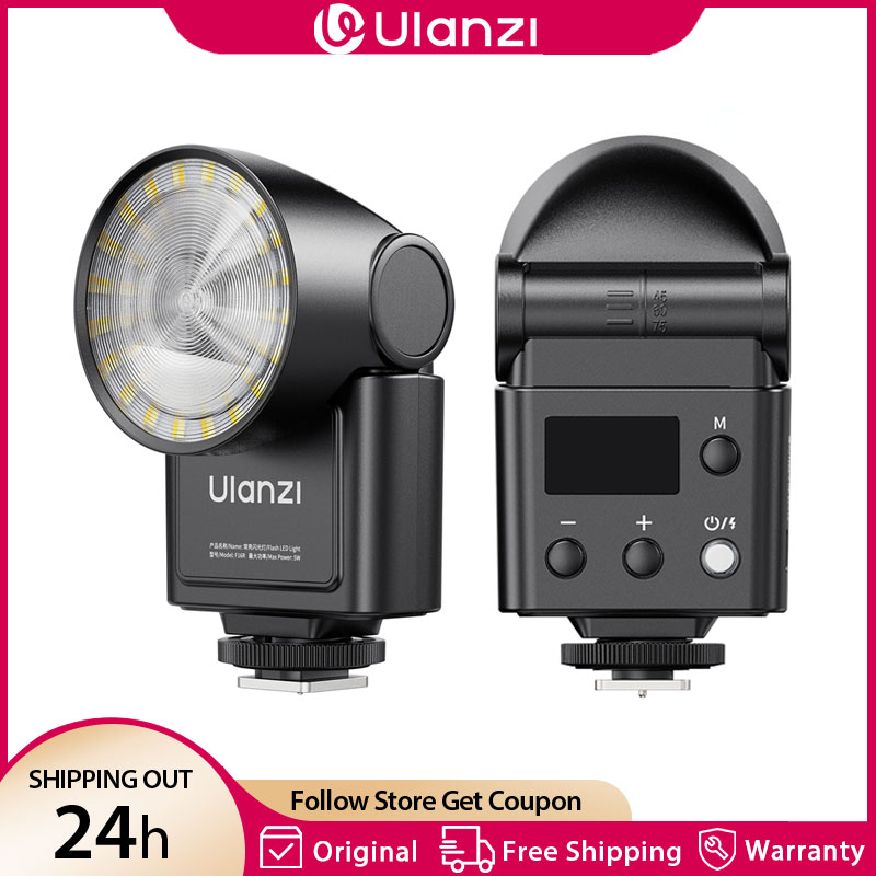 Canon Camera Eos R50 - Ulanzi F16R Camera Flash LED Light