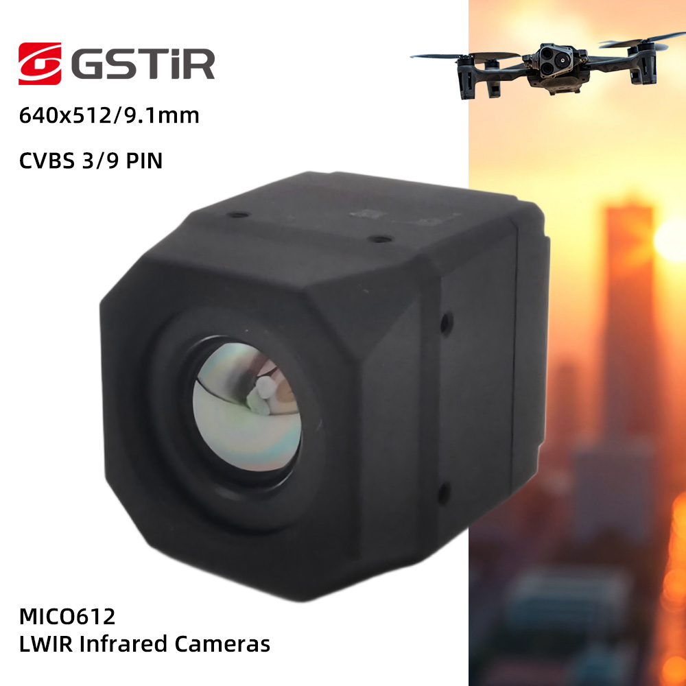 Drone Thermal Imaging - GSTir Premium High Performance MICO612 Uncooled