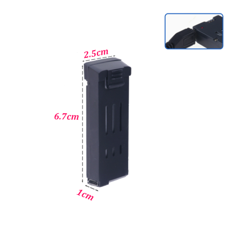 New 3.7V 1800mAh Rechargeable  - Eachine Drone E58 评论和价格