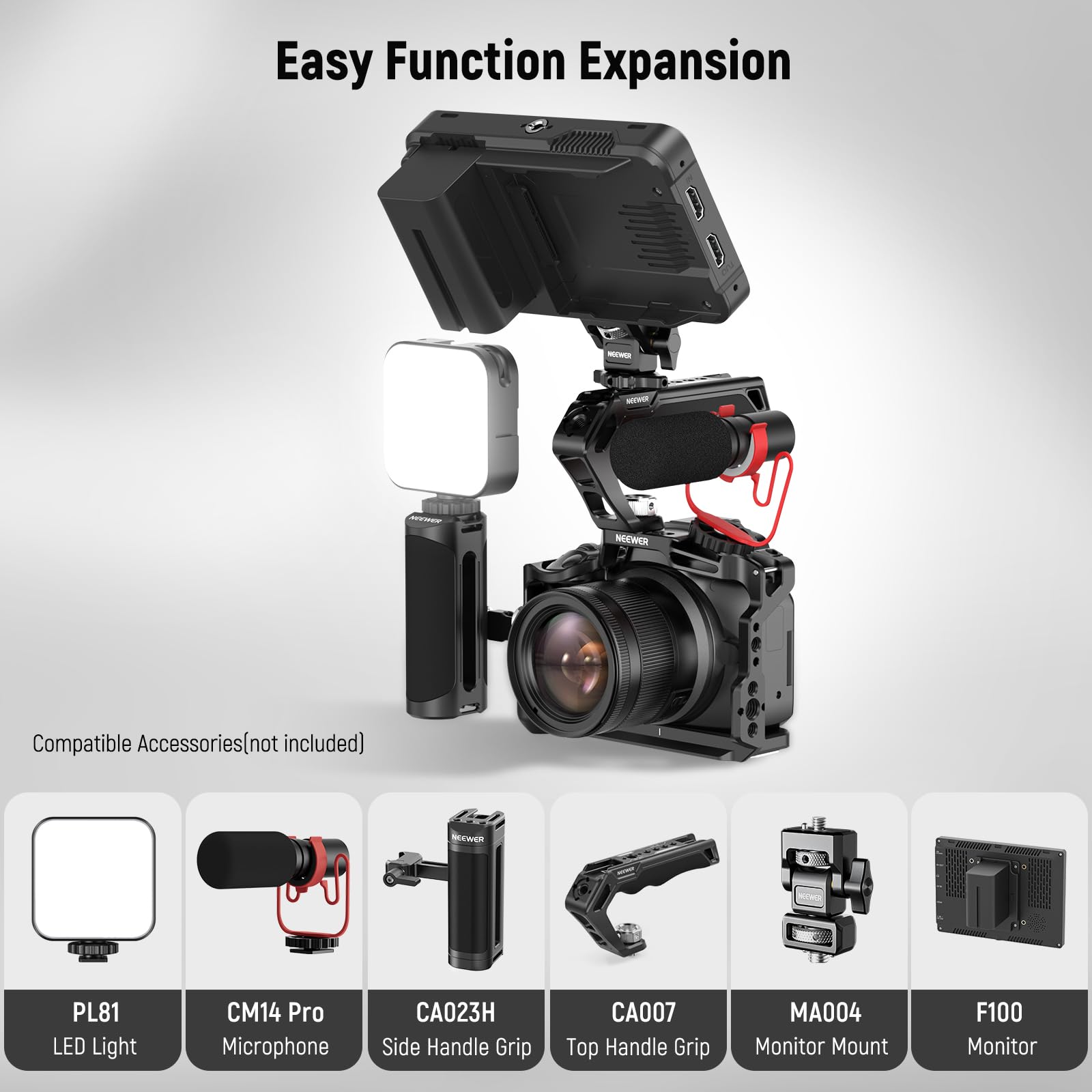 NEEWER R50 Camera Cage Compati - Canon Camera Eos R50 评论和价格