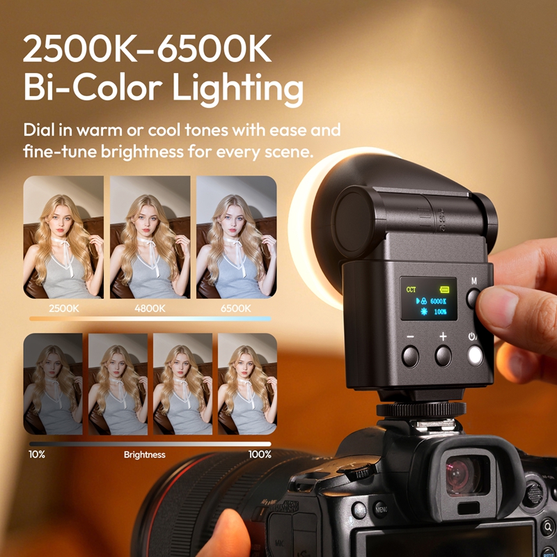 Ulanzi F16R Camera Flash LED L - Canon Camera Eos R50 评论和价格
