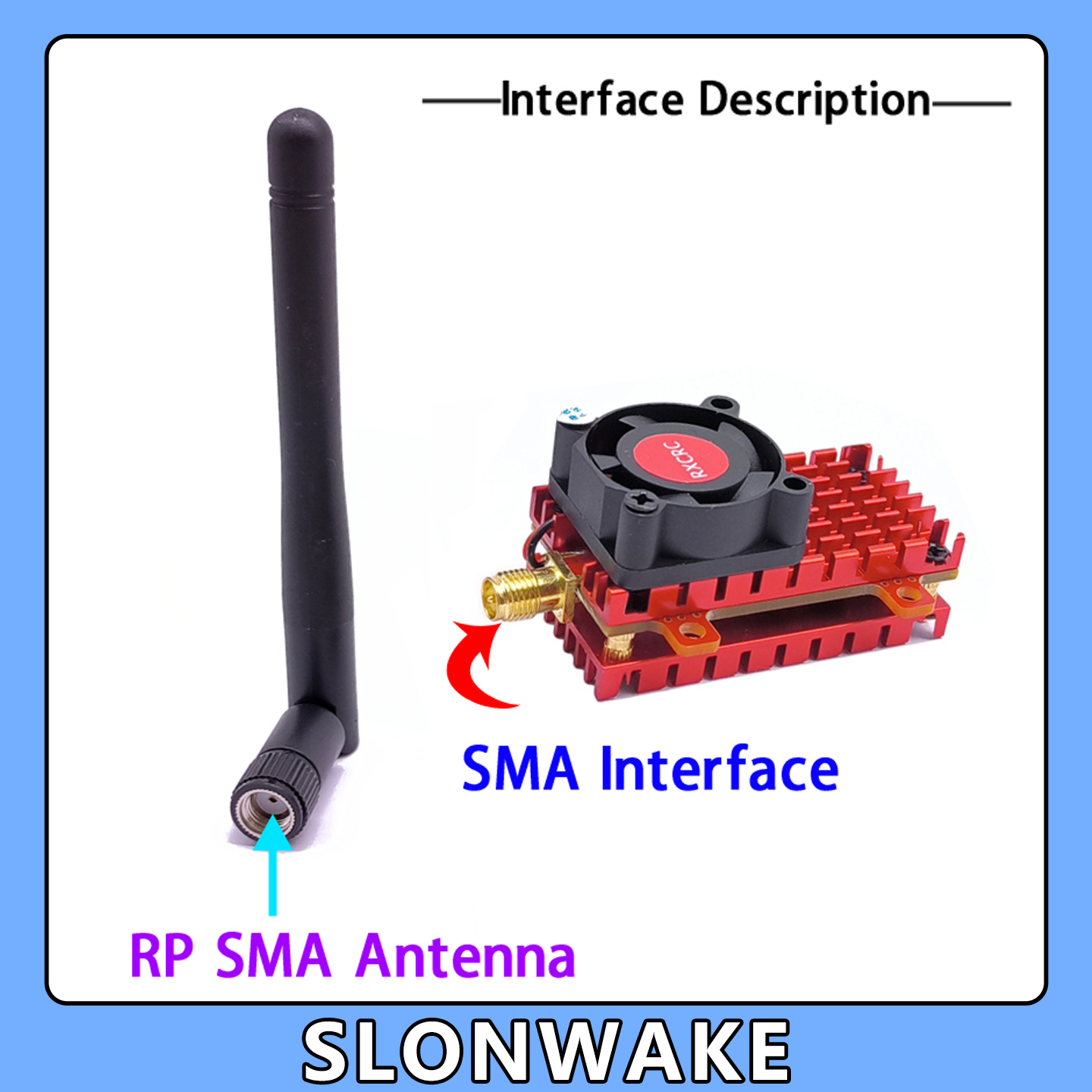 SLONWAKE 5.8G 2W VTX FPV 1800T - Drone Aerial Photography 评论和价格