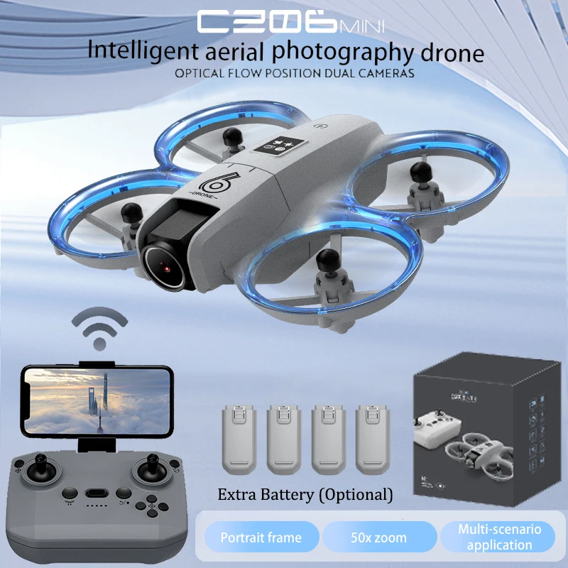 CZ06 Mini RC Quadcopter Drone  - Drone Lidar 评论和价格