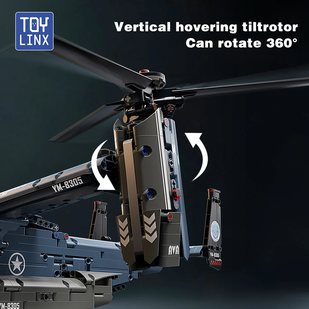 Military V-22 Osprey Tiltrotor - Jjrc Drone X12 评论和价格