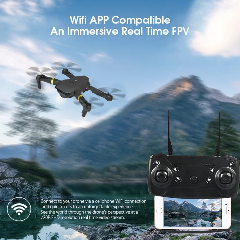 4K Eachine E58 Drone WIFI FPV  - Eachine Drone E58 评论和价格
