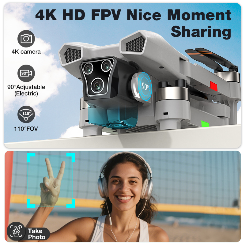 NEW Hot L017 Pro Drone Brushle - Drone Surveying 评论和价格