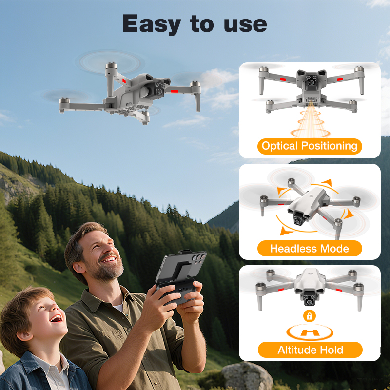 NEW Hot L017 Pro Drone Brushle - Drone Surveying 评论和价格